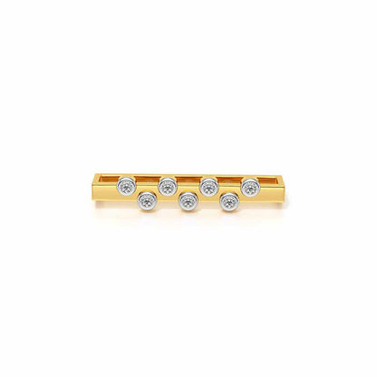 Conflate Silver Watch Band - Yellow Gold - Image 2