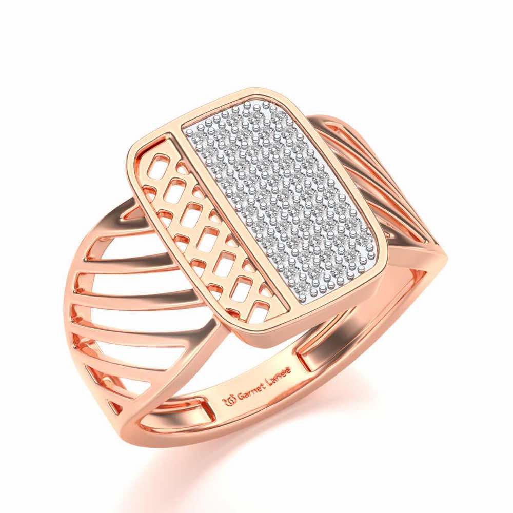 Confront Silver Ring For Men