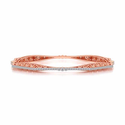 Constellation Silver Bangles - Rose Gold - Image 4
