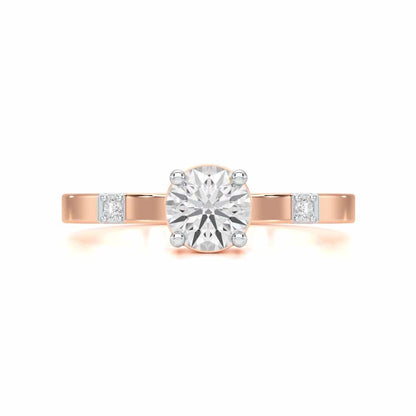 Convival Solitaire Ring - Rose Gold - Image 4