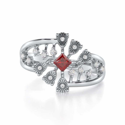 Coupe Shine Silver Ring - White Gold - Image 4