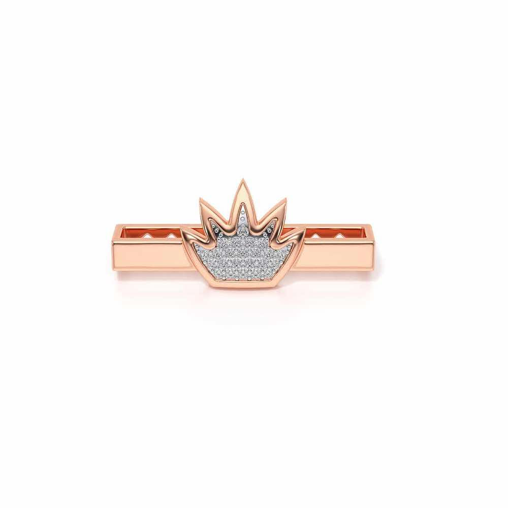 Crown Me Silver Watch Band - Rose Gold - Image 2