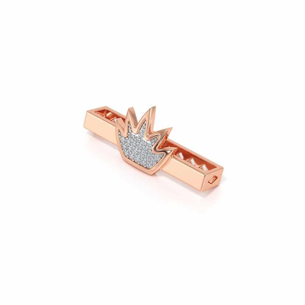 Crown Me Silver Watch Band - Rose Gold - Image 3
