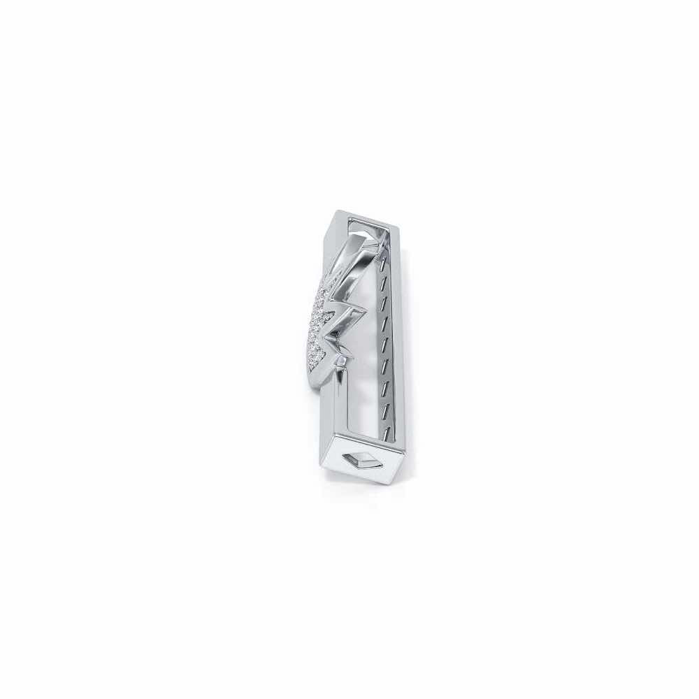Crown Me Silver Watch Band - White Gold - Image 4