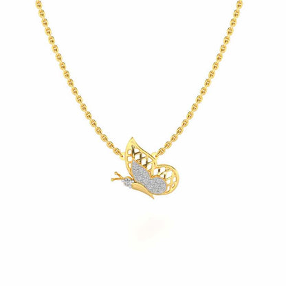 Curio Silver Pendant - Yellow Gold - Image 2