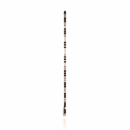 Cue Stars Silver Mangalsutra - Rose Gold - Image 4