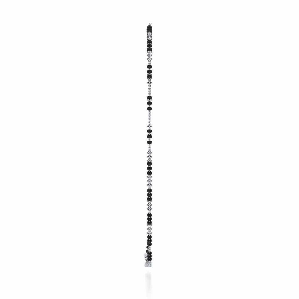 Cue Stars Silver Mangalsutra - White Gold - Image 4