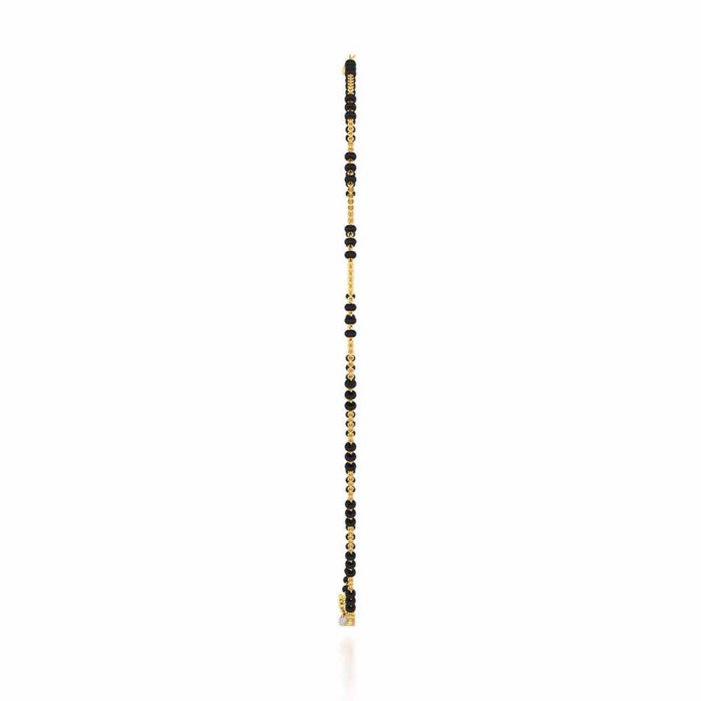 Cue Stars Silver Mangalsutra - Yellow Gold - Image 4