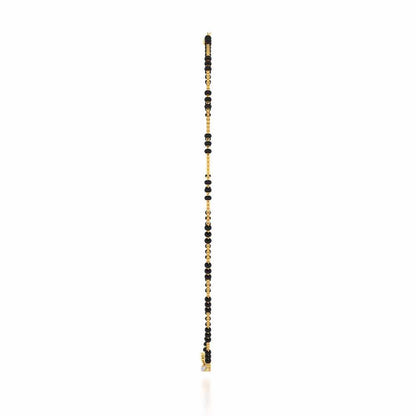 Cue Stars Silver Mangalsutra - Yellow Gold - Image 4
