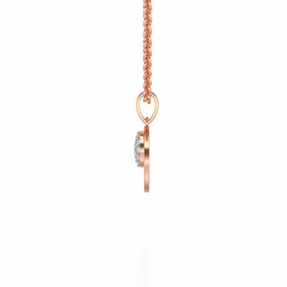 Dadcare Silver Pendant - Rose Gold - Image 3
