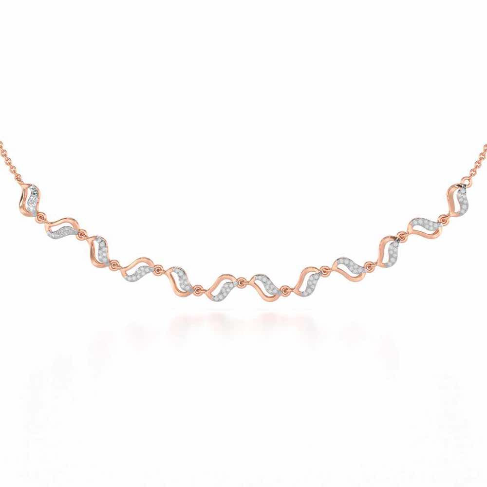 Dance Charms Silver Necklace