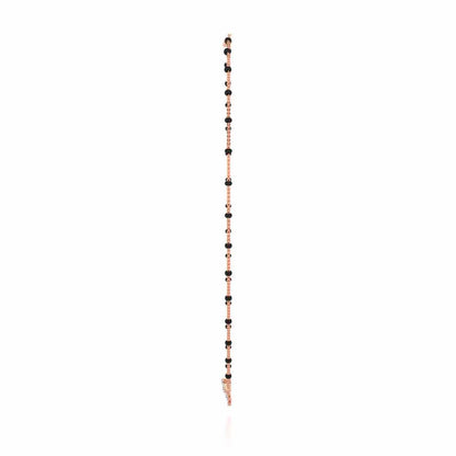 Dangle Moon Silver Mangalsutra - Rose Gold - Image 4