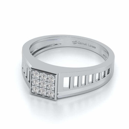 Dapper Ring For Men - White Gold - Image 2