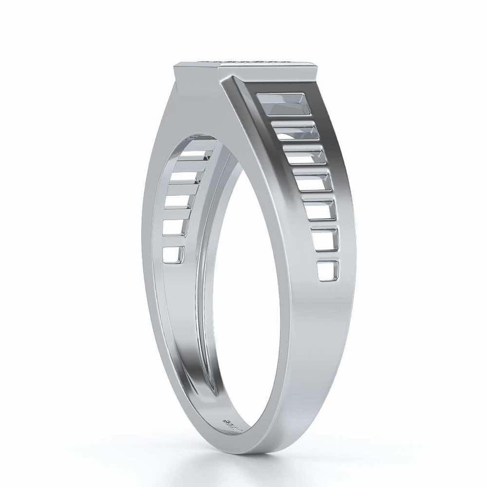 Dapper Ring For Men - White Gold - Image 3