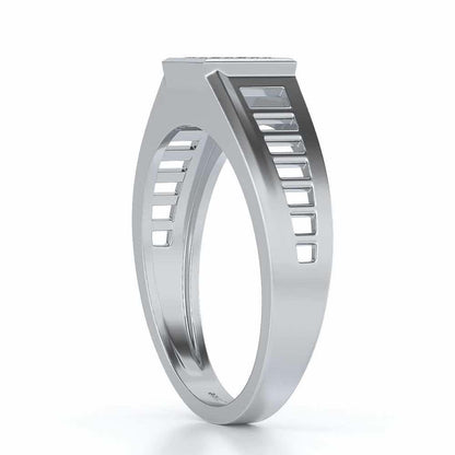 Dapper Ring For Men - White Gold - Image 3