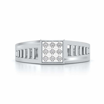 Dapper Ring For Men - White Gold - Image 4