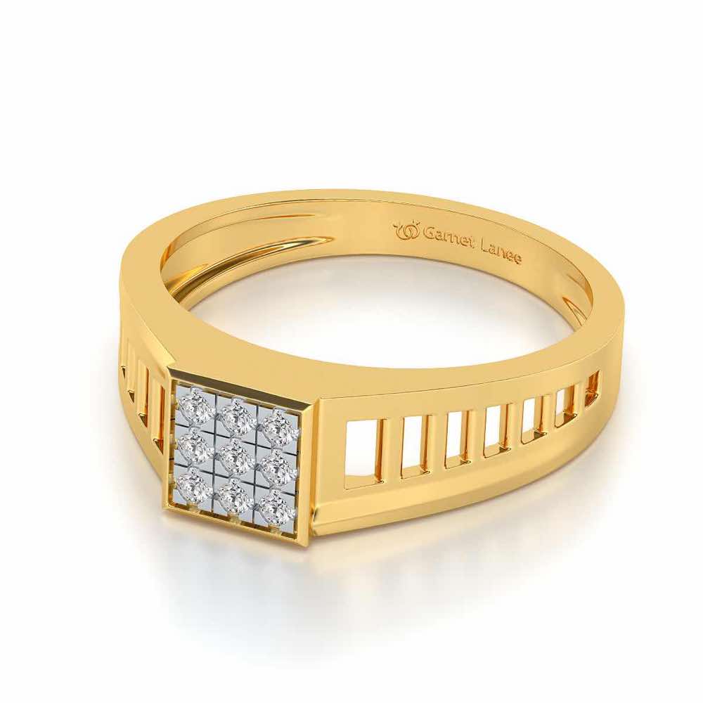Dapper Ring For Men - Yellow Gold - Image 2
