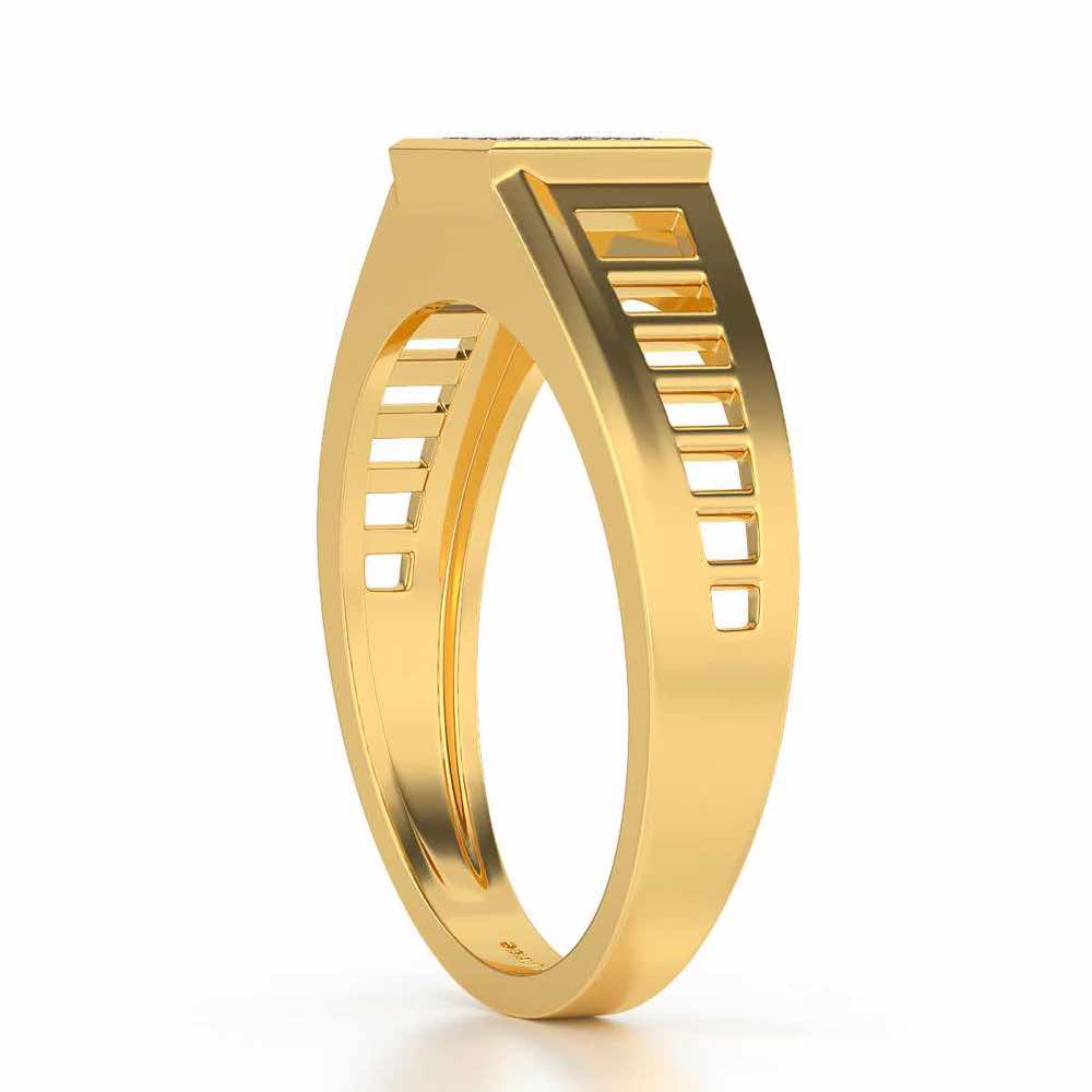Dapper Ring For Men - Yellow Gold - Image 3