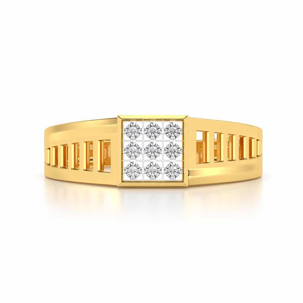 Dapper Ring For Men - Yellow Gold - Image 4