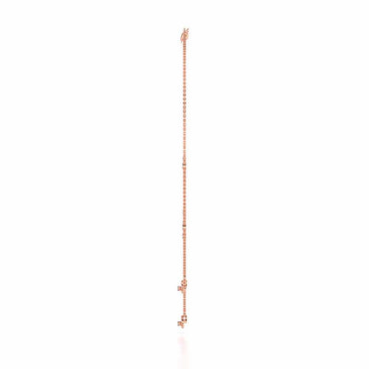 Daraksha Silver Necklace - Rose Gold - Image 4