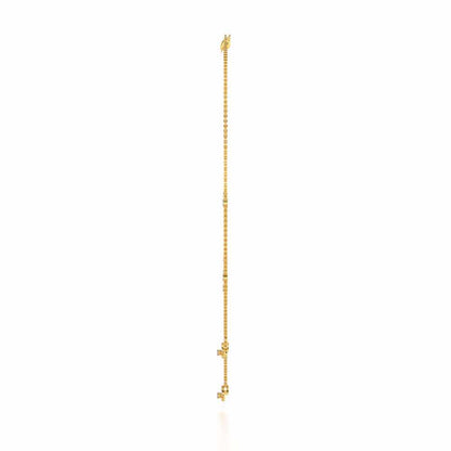Daraksha Silver Necklace - Yellow Gold - Image 4