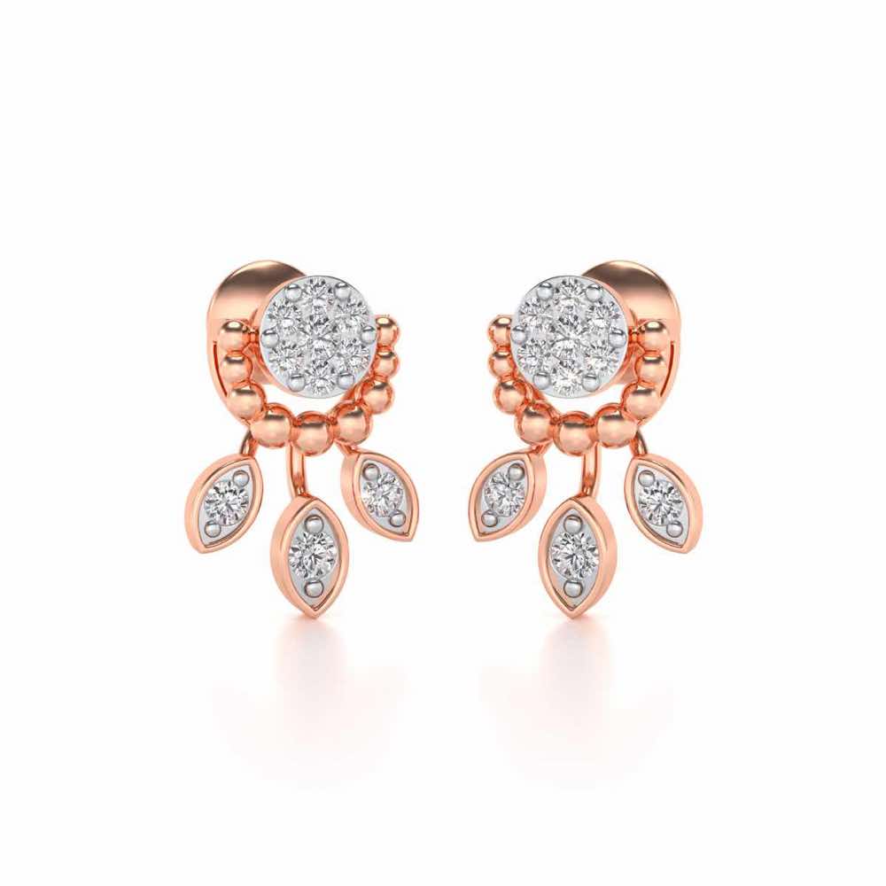 Darpanika Silver Earrings