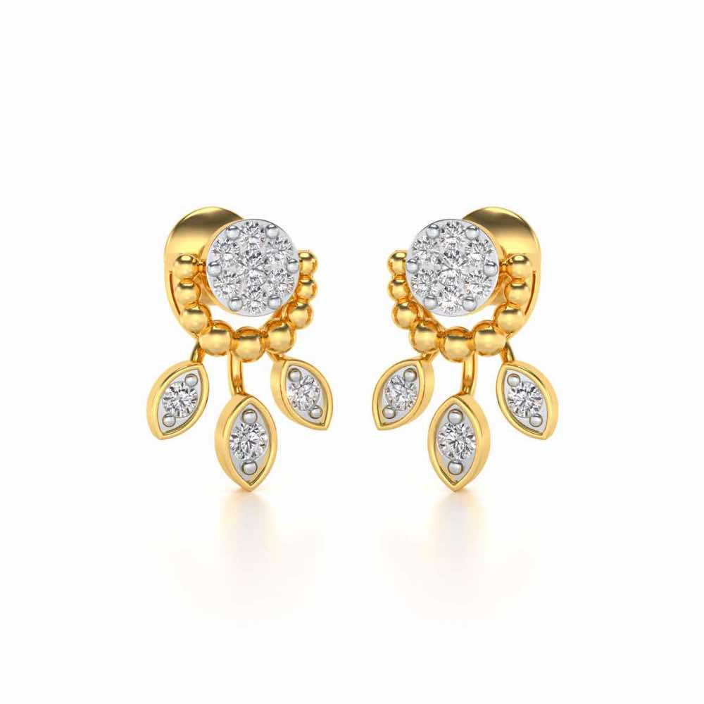 Darpanika Silver Earrings