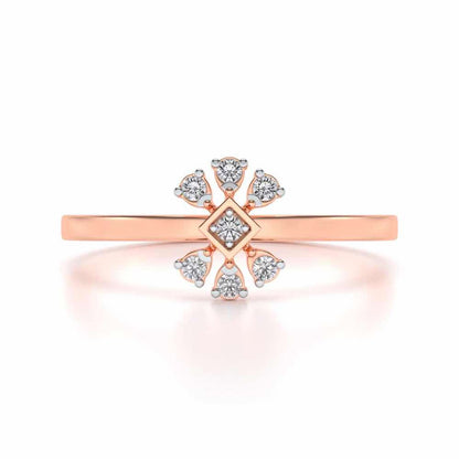 Dayati Silver Ring - Rose Gold - Image 4