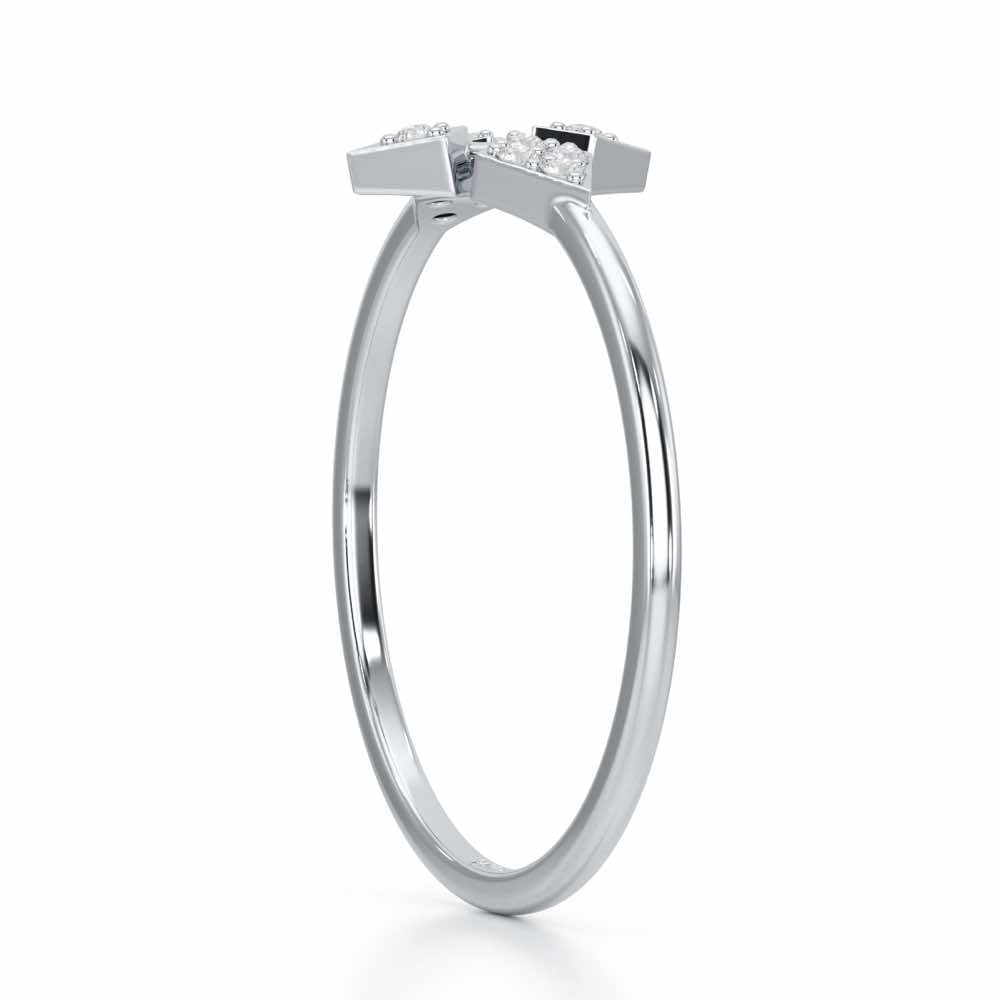 Delicate Dream Silver Ring - White Gold - Image 3