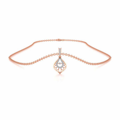 Deluxe Cue Silver Pendant - Rose Gold - Image 3