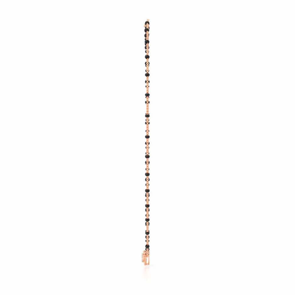 Dhadkan Silver Mangalsutra - Rose Gold - Image 4
