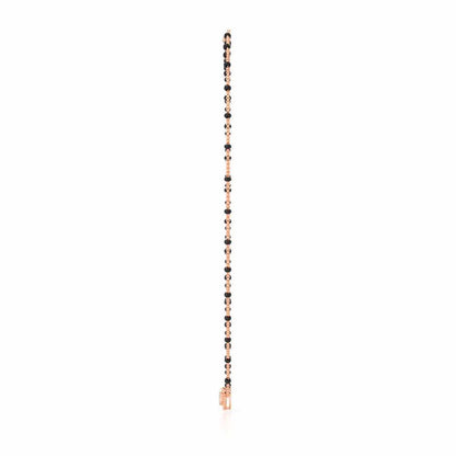Dhadkan Silver Mangalsutra - Rose Gold - Image 4