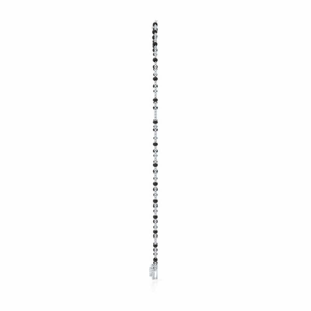 Dhadkan Silver Mangalsutra - White Gold - Image 4