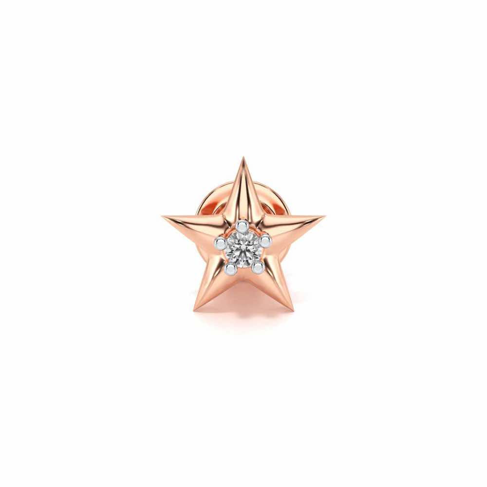 Dhruv Silver Watch Pin - Rose Gold - Image 2