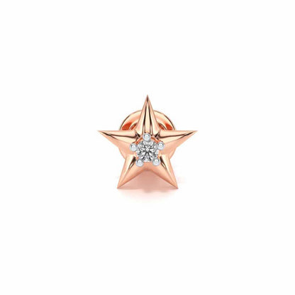Dhruv Silver Watch Pin - Rose Gold - Image 2