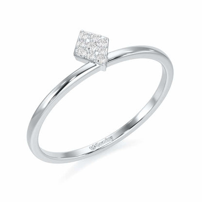 Silver Dew Silver Ring - White Gold - Image 1