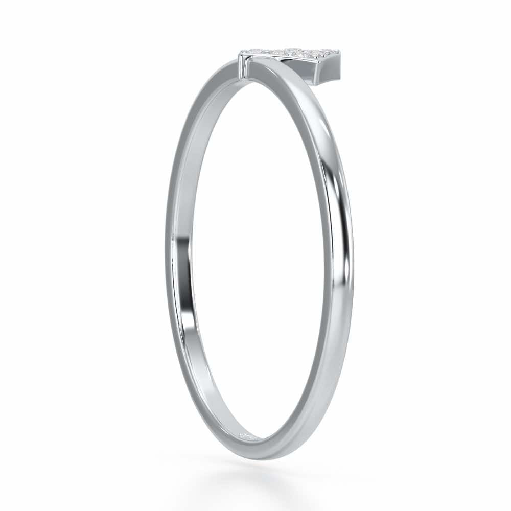 Silver Dew Silver Ring - White Gold - Image 3