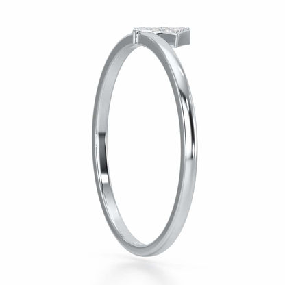 Silver Dew Silver Ring - White Gold - Image 3