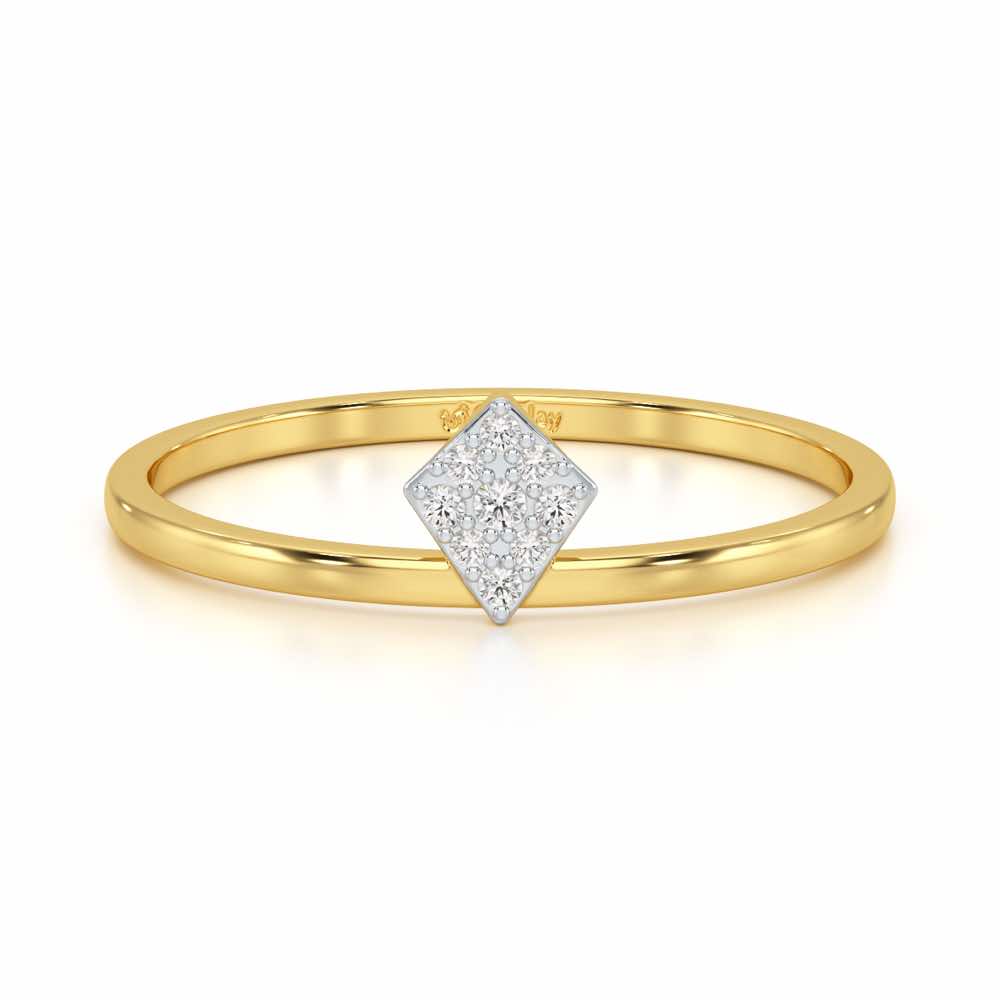 Silver Dew Silver Ring - Yellow Gold - Image 4