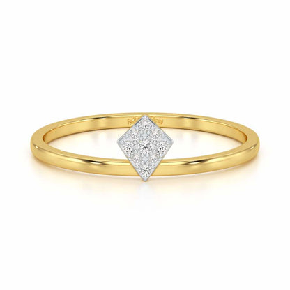 Silver Dew Silver Ring - Yellow Gold - Image 4