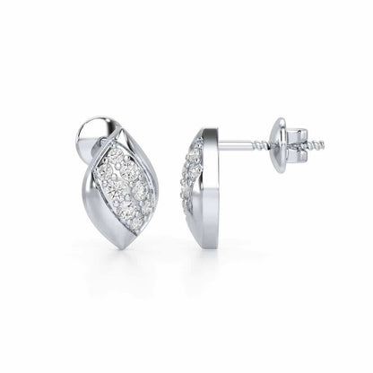 Silver Divas Silver Earrings - White Gold - Image 4