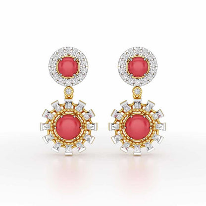 Silver Dream Silver Earrings - Yellow Gold - Image 1