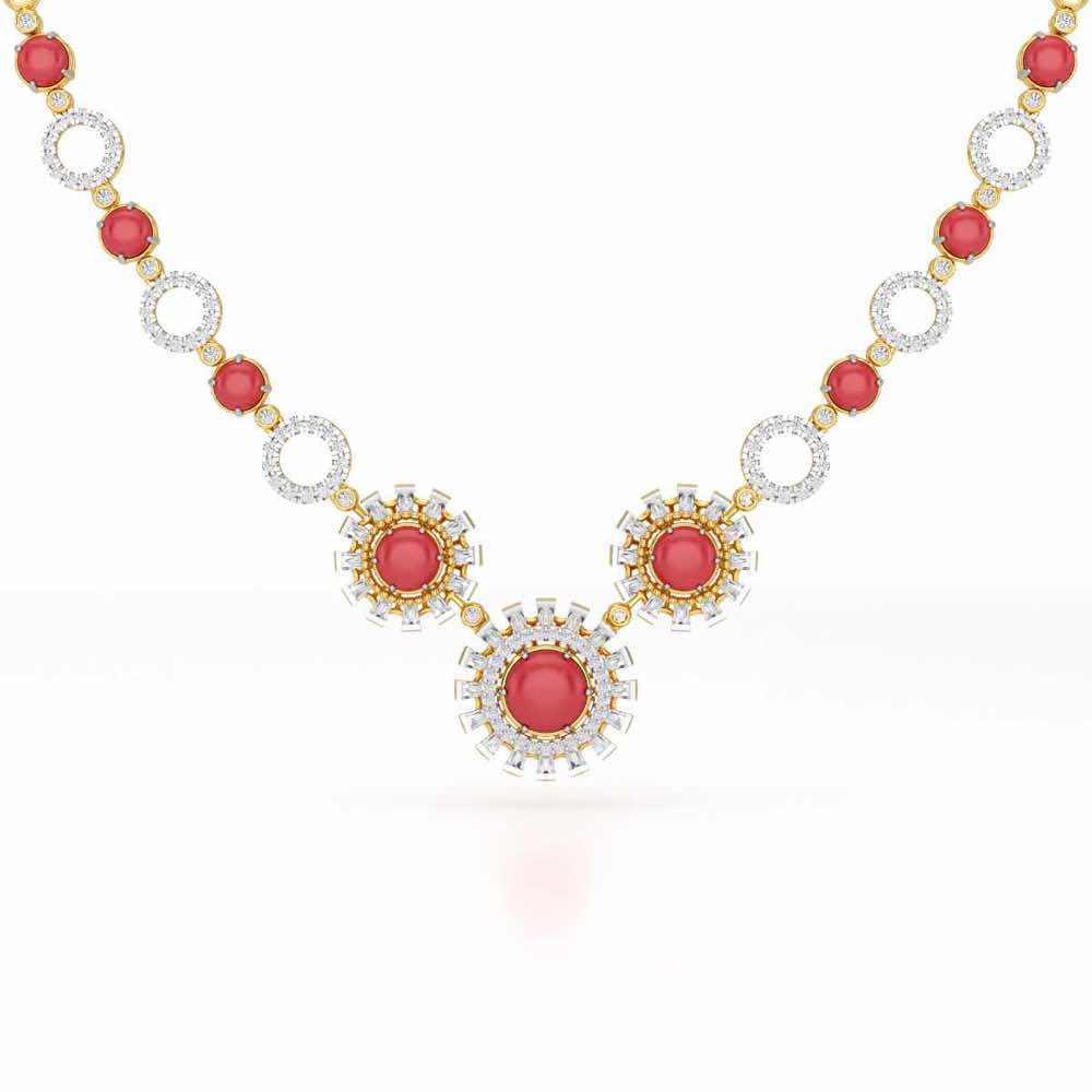 Silver Dream Silver Necklace - Yellow Gold - Image 2