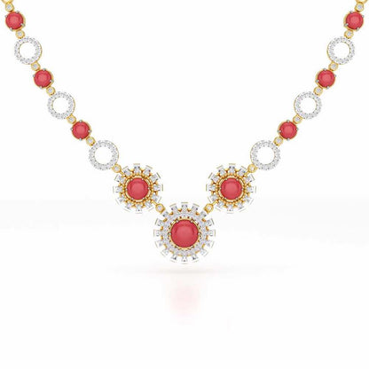 Silver Dream Silver Necklace - Yellow Gold - Image 2