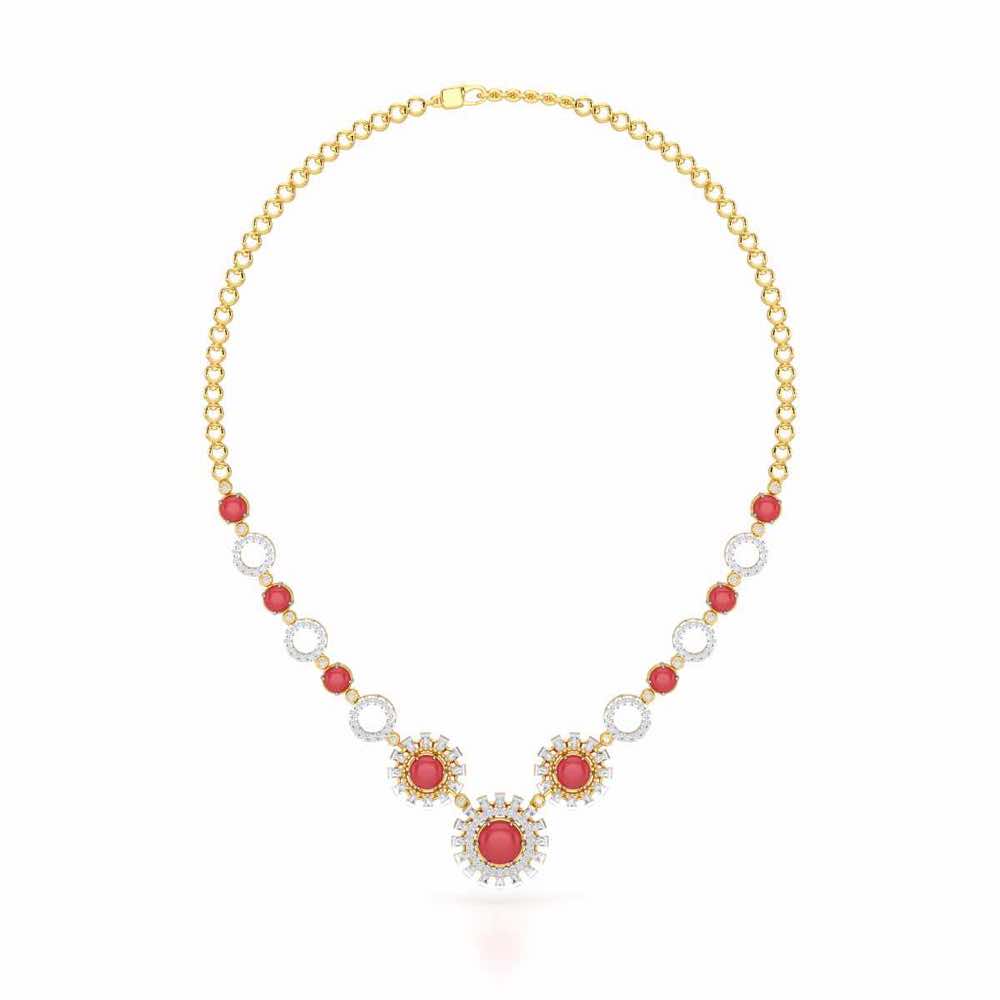 Silver Dream Silver Necklace - Yellow Gold - Image 3