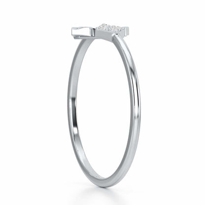 Silver Glow Silver Ring - White Gold - Image 3