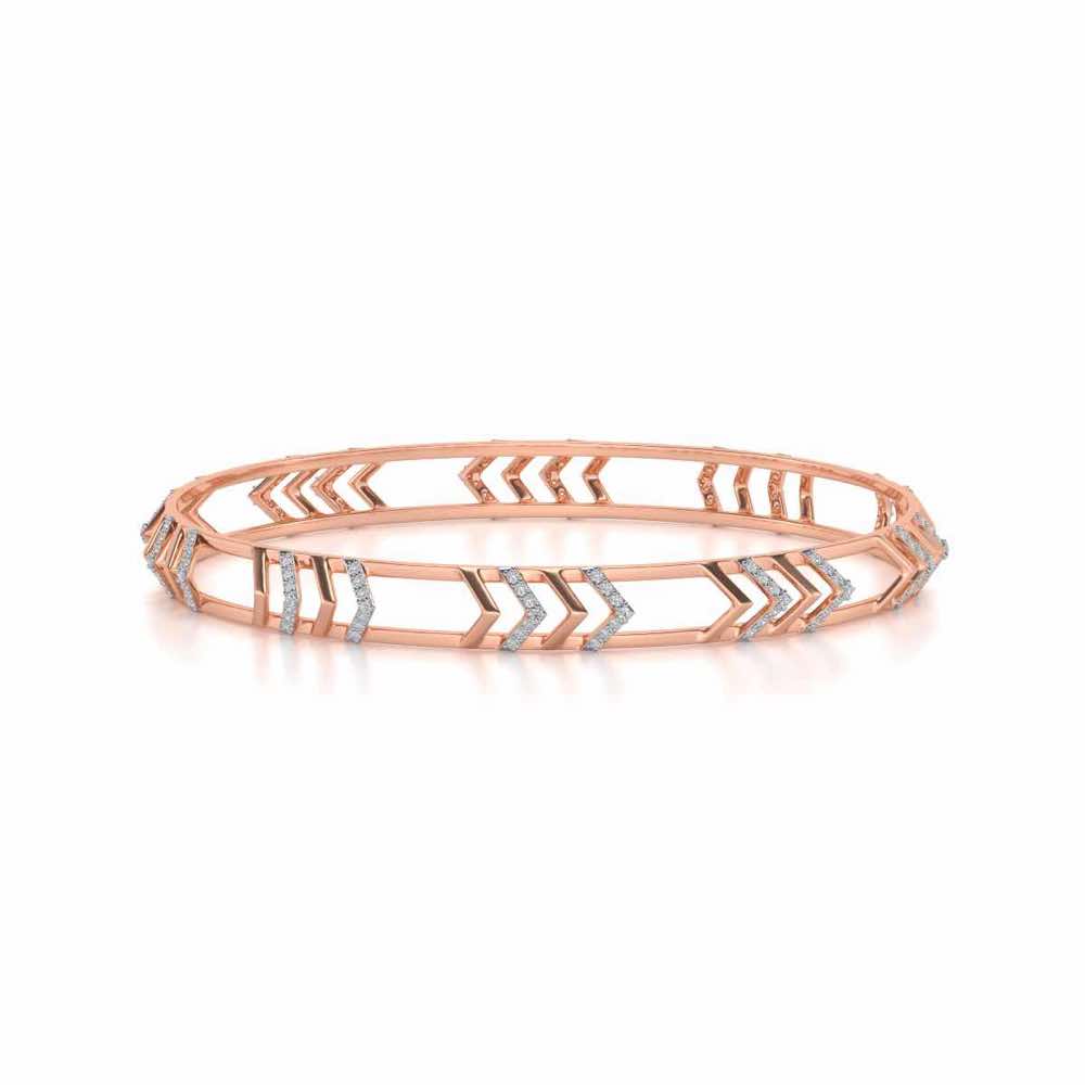 Direct Silver Bangles - Rose Gold - Image 4