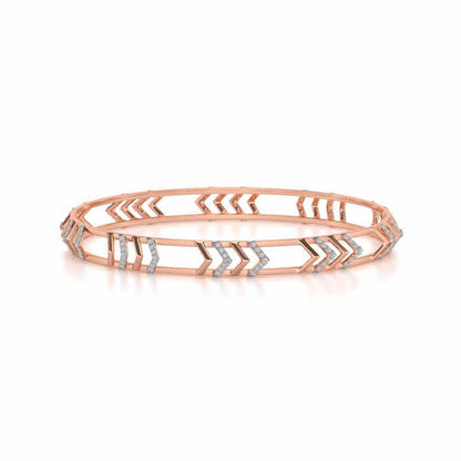 Direct Silver Bangles - Rose Gold - Image 4