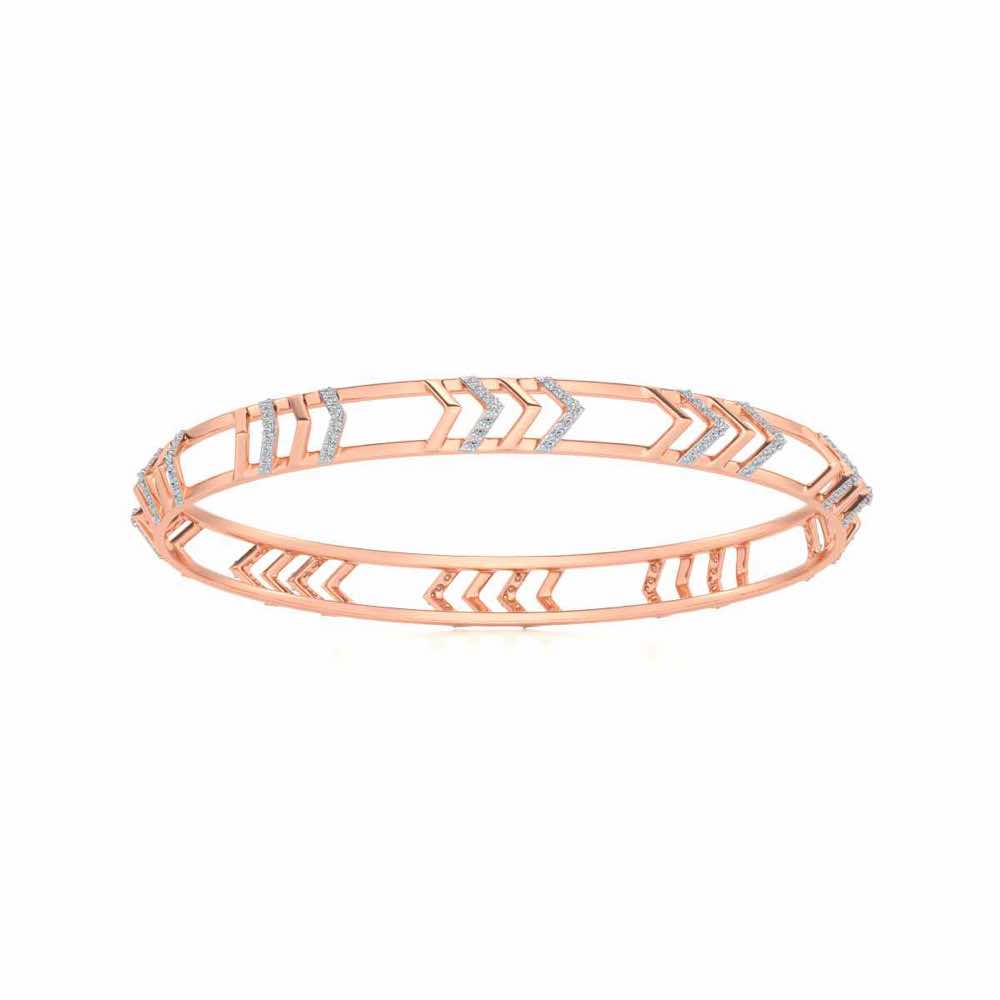 Direct Silver Bangles - Rose Gold - Image 5