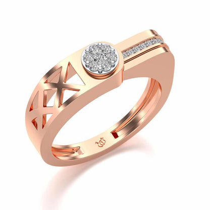Distinct ring For Men - Rose Gold - Image 1